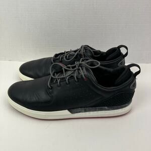 adidas | Shoes | Adidas Mens Sz Flopshot Spikeless Golf Shoes Black Leather  Laceup | Poshmark